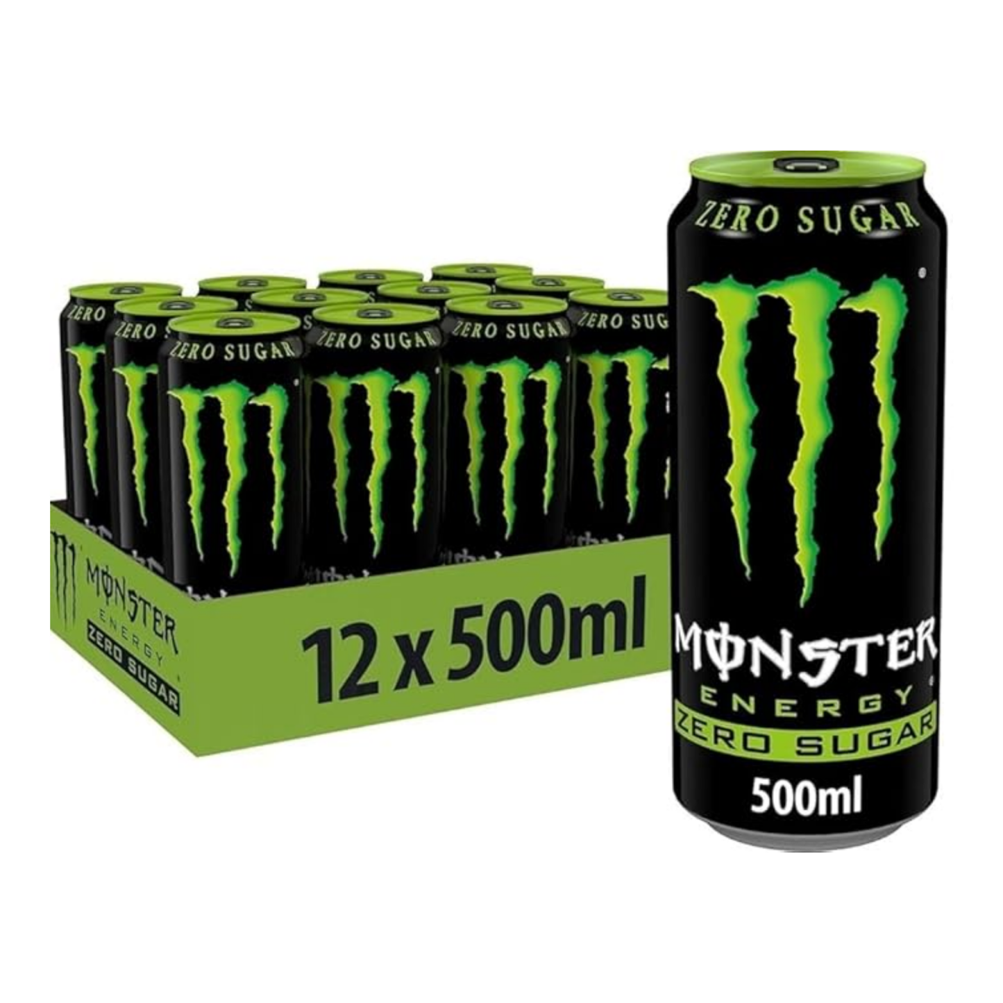 Lattina Monster Energy Zero Sugar (12x 0,5 litri)