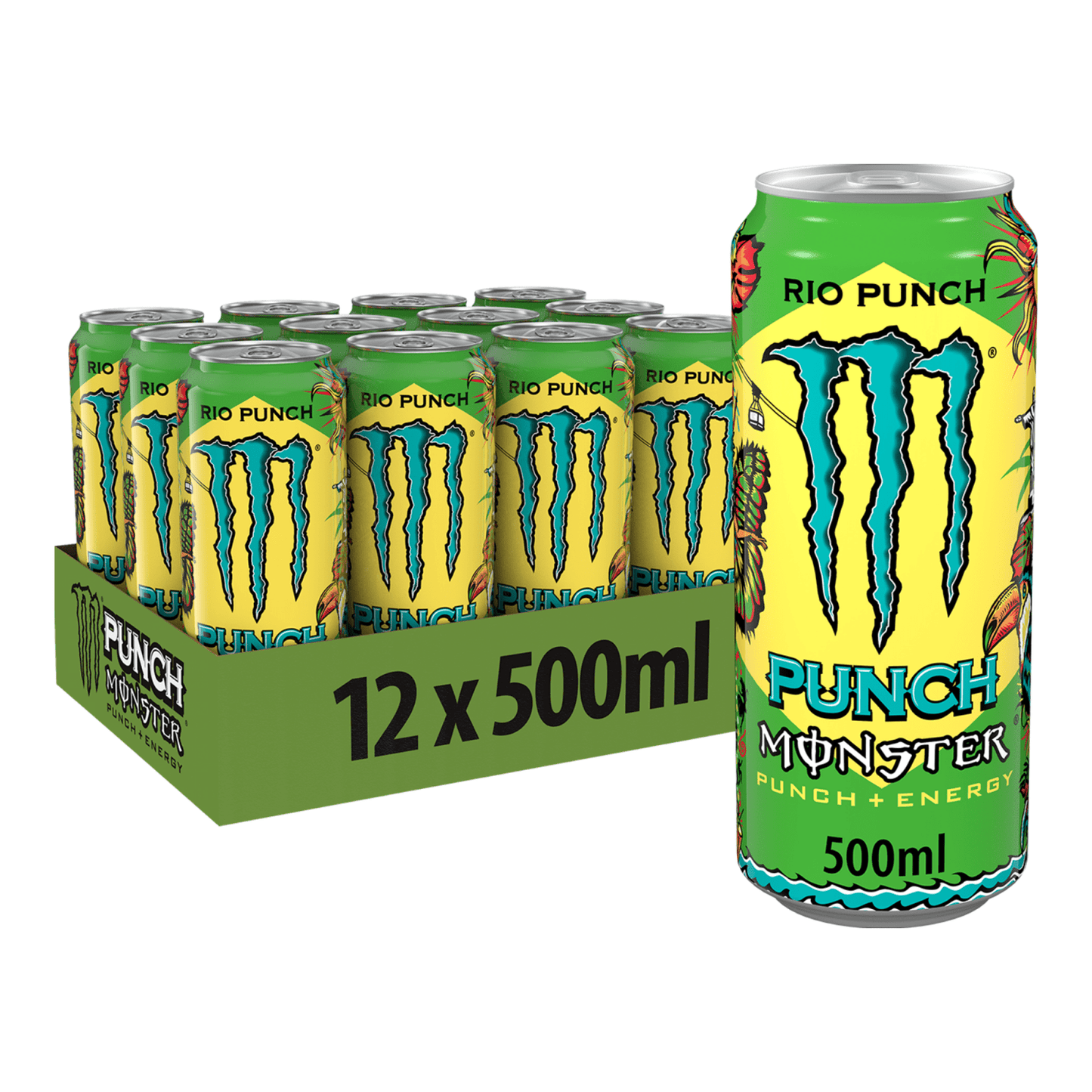 Lattina di punch rio monster juiced (12x 0,5 litri)