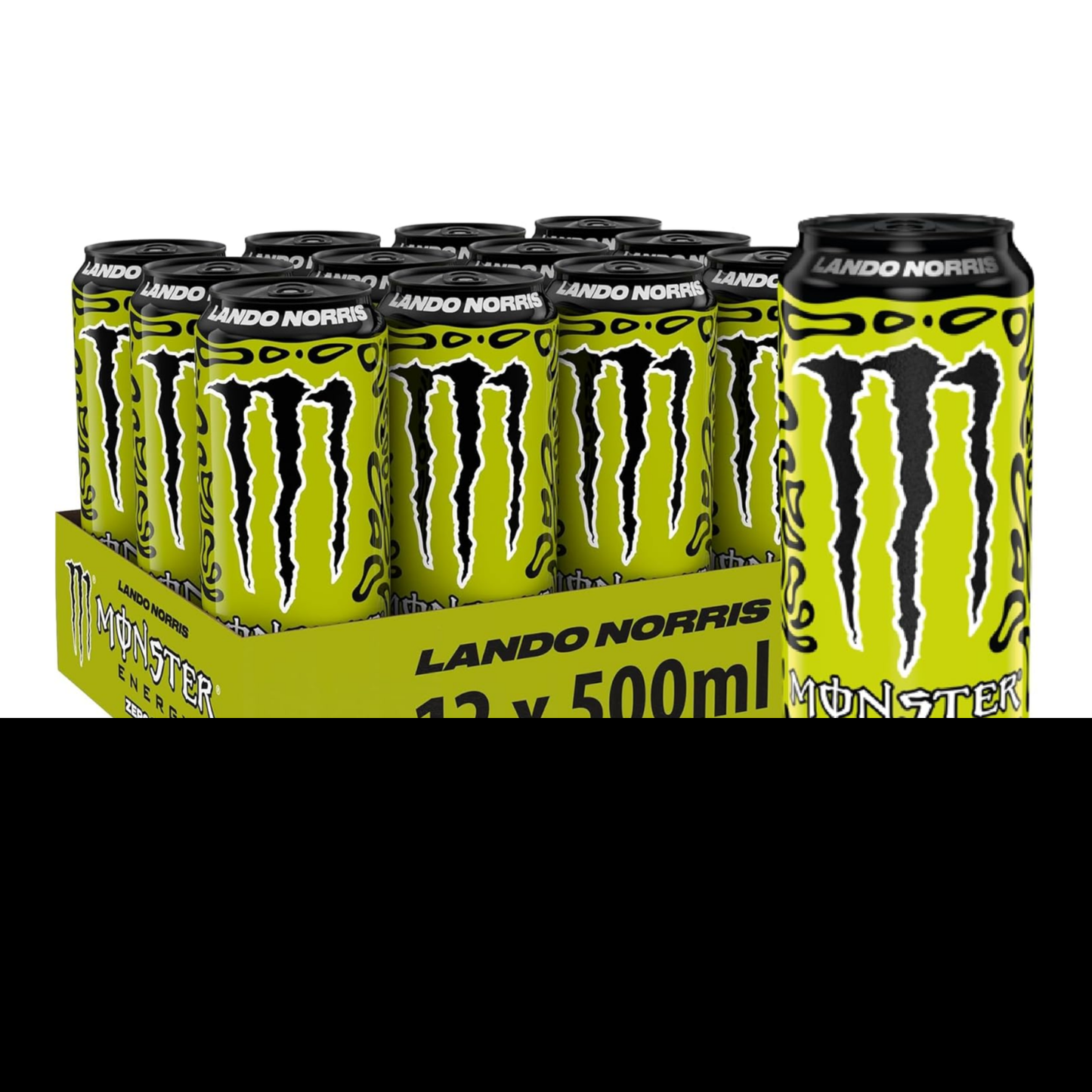 Bote de azúcar cero Monster lando norris (12x 500ml)