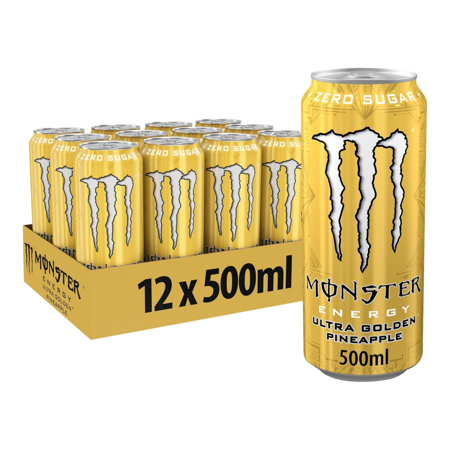 Lata Monster ultra dorada (12x 50cl)