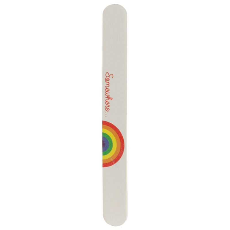 Da qualche parte la lima per unghie arcobaleno lunga