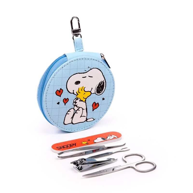 Set manicure Peanuts Snoopy Woodstock da 5 pezzi
