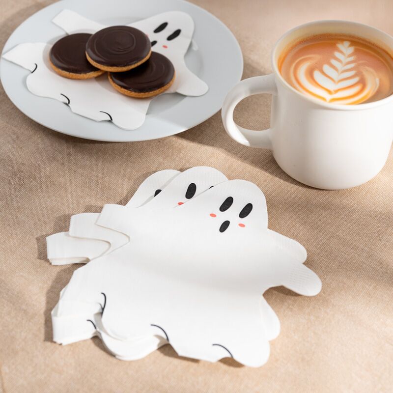 Halloween Spook Pak di 12 3-laags cartapesta feestetten