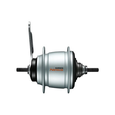 Versnellingsnaaf Shimano Nexus 8 SG-C6001 voor terugtraprem - 36 gaats - zilver