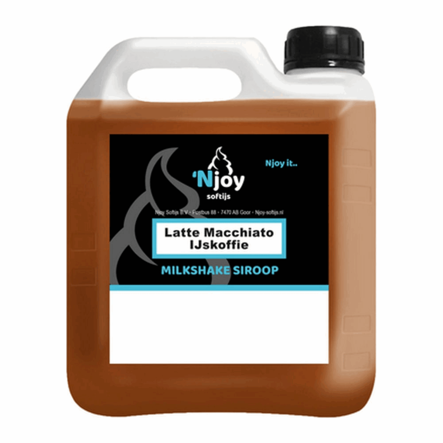 Njoy batido jarabe café helado latte macchiato (2 litros)