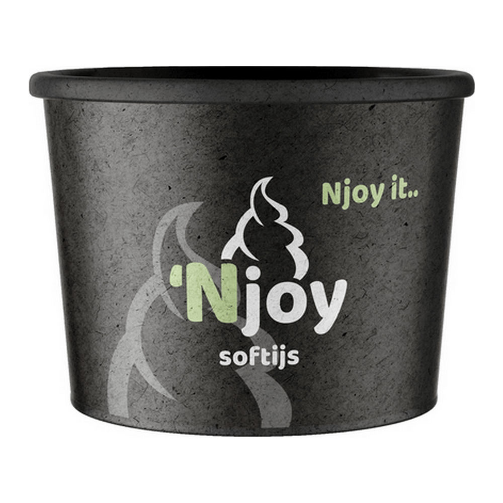 Vaso de helado Njoy orgánico (50x 225cc)