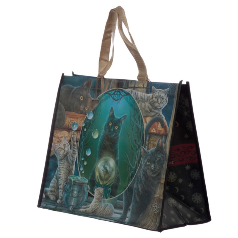 Lisa Parker Magic Cat Dureble Shopper Borse