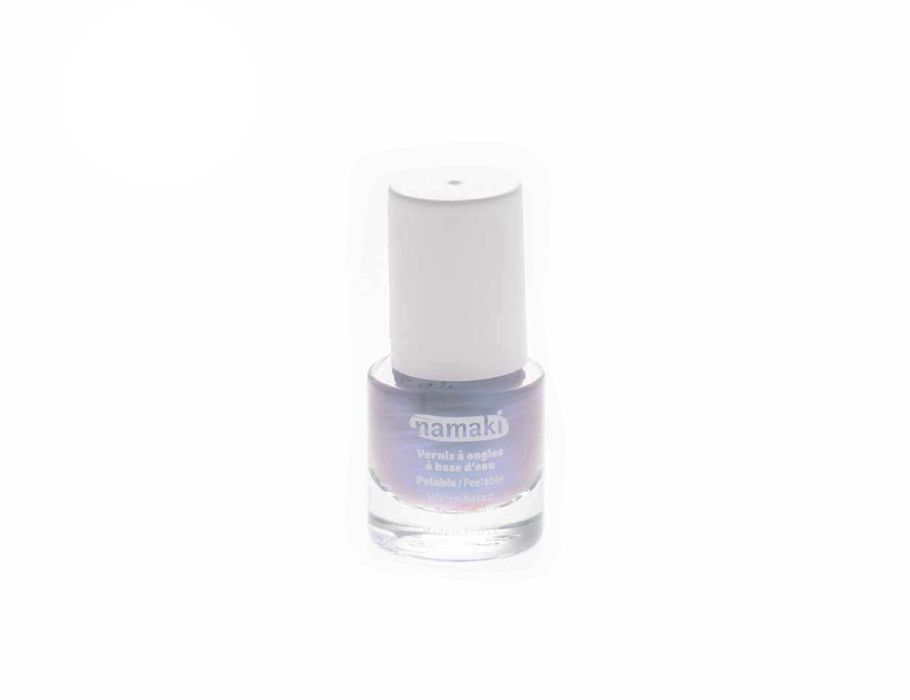 Esmalte de uñas para niños de Namaki azul plateado 26