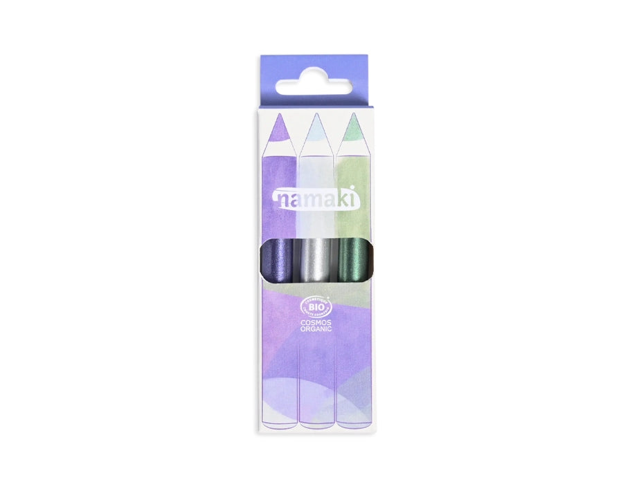 Pencil per trucco glitter Namaki - Moonlight - 3 pezzi.