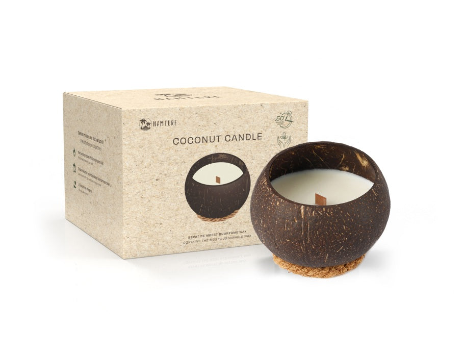 Vela de coco namture fragante