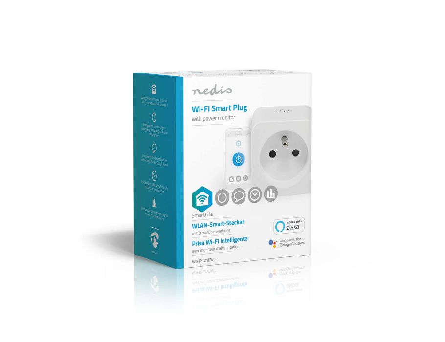 Nedis Plug Energy Meter Belgian Connection