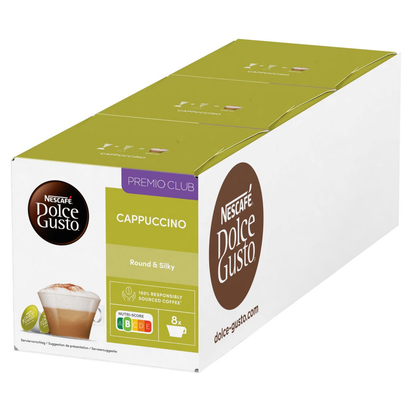 Nescafè dolce gusto cappuccino (3x 16 tazze)