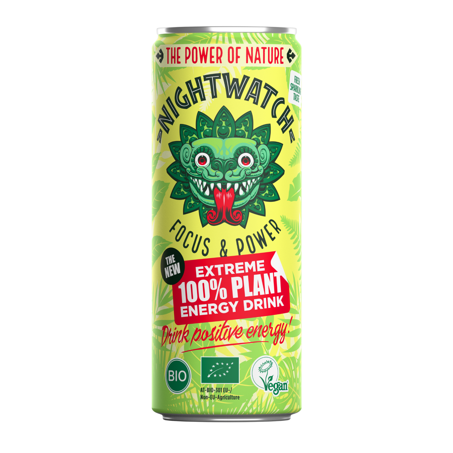 Lata de bebida energética a base de plantas Nightwatch (24x 25cl)