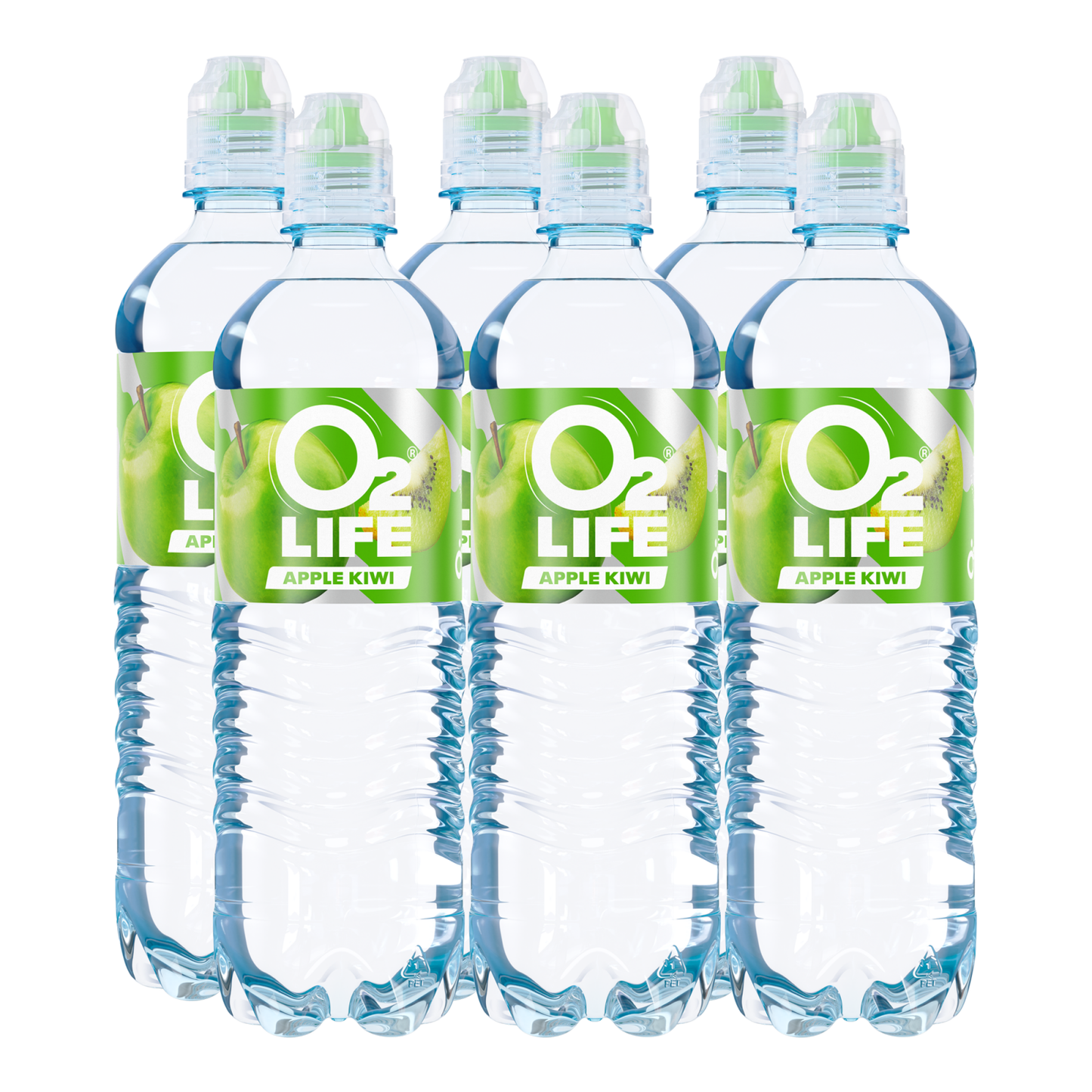 O2life mela kiwi (6x 750ml)