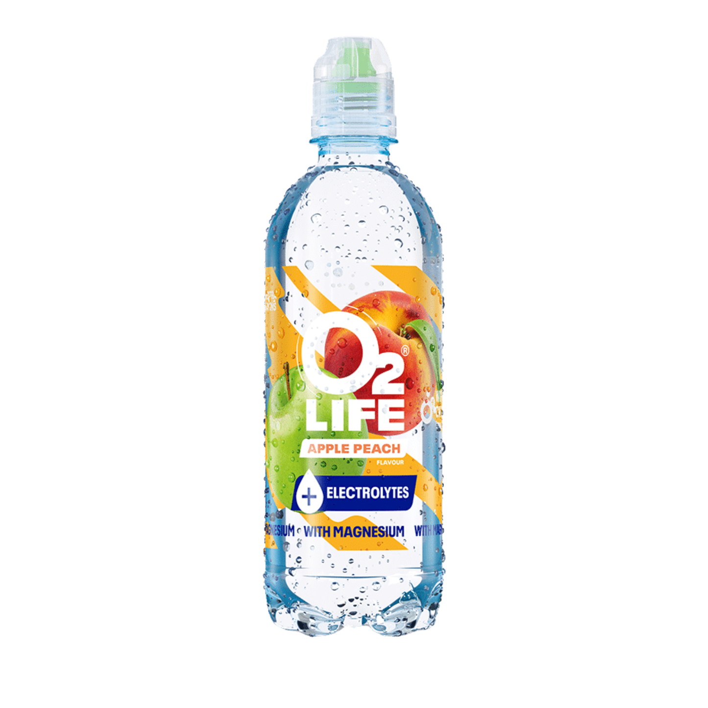 O2life electrolitos manzana melocotón (12x500 ml)