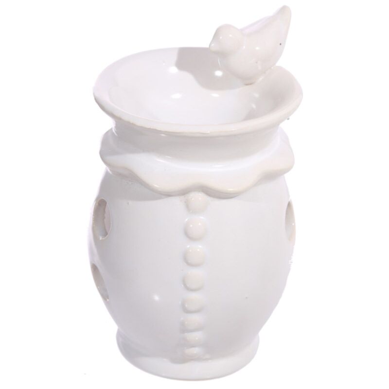Bruciatore di profumo per uccelli in ceramica