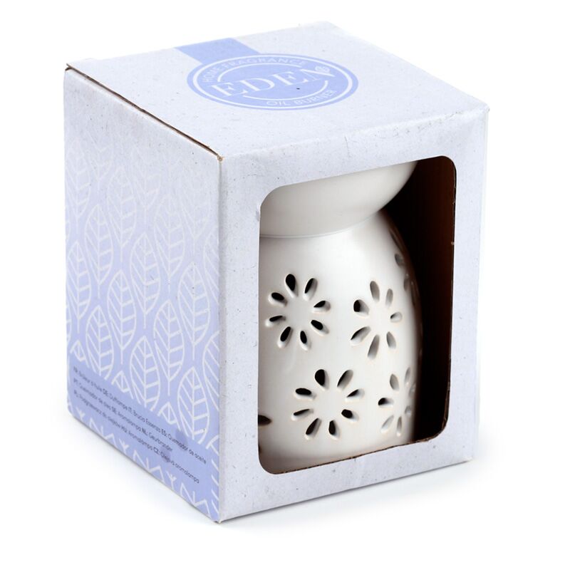 Burner di profumo in ceramica e olio di cera margriet