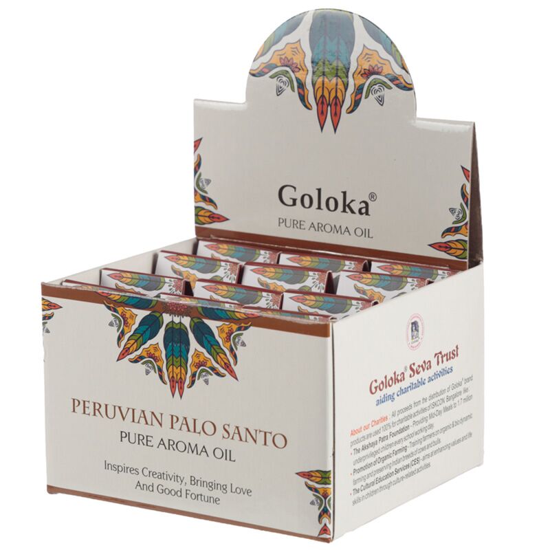 Peruviano palo santo 10ml - olio di fragranze di Goloka