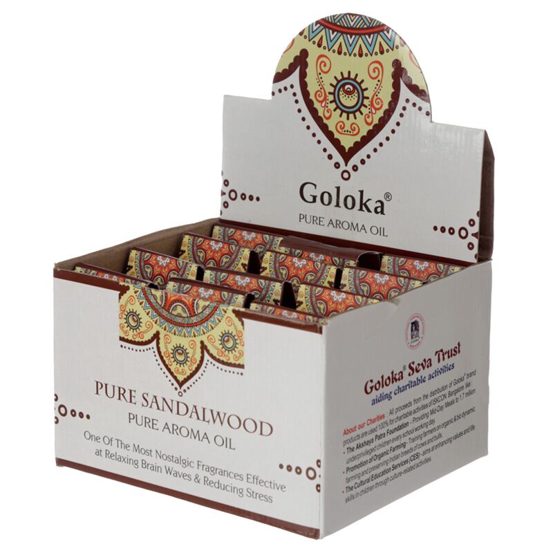 Sándalo 10 ml - Aceite de fragancia Goloka