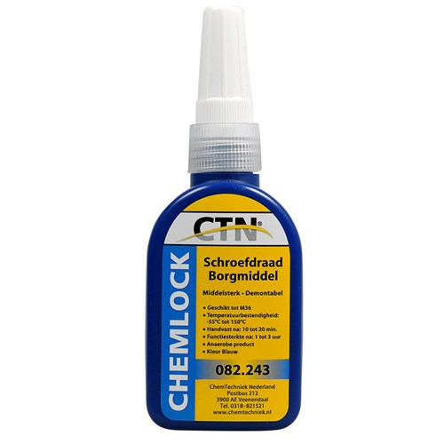 Loctite CTN Loctite 243 Borgent Blue Middelsterk 50ml