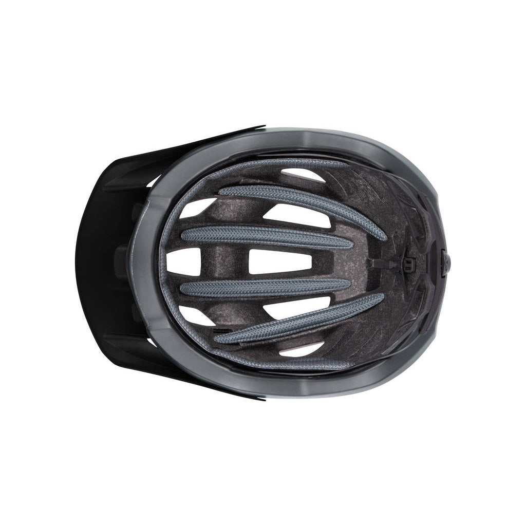 One Trail Bicycle Helmet Grigio scuro Black Size L (58-61 cm)