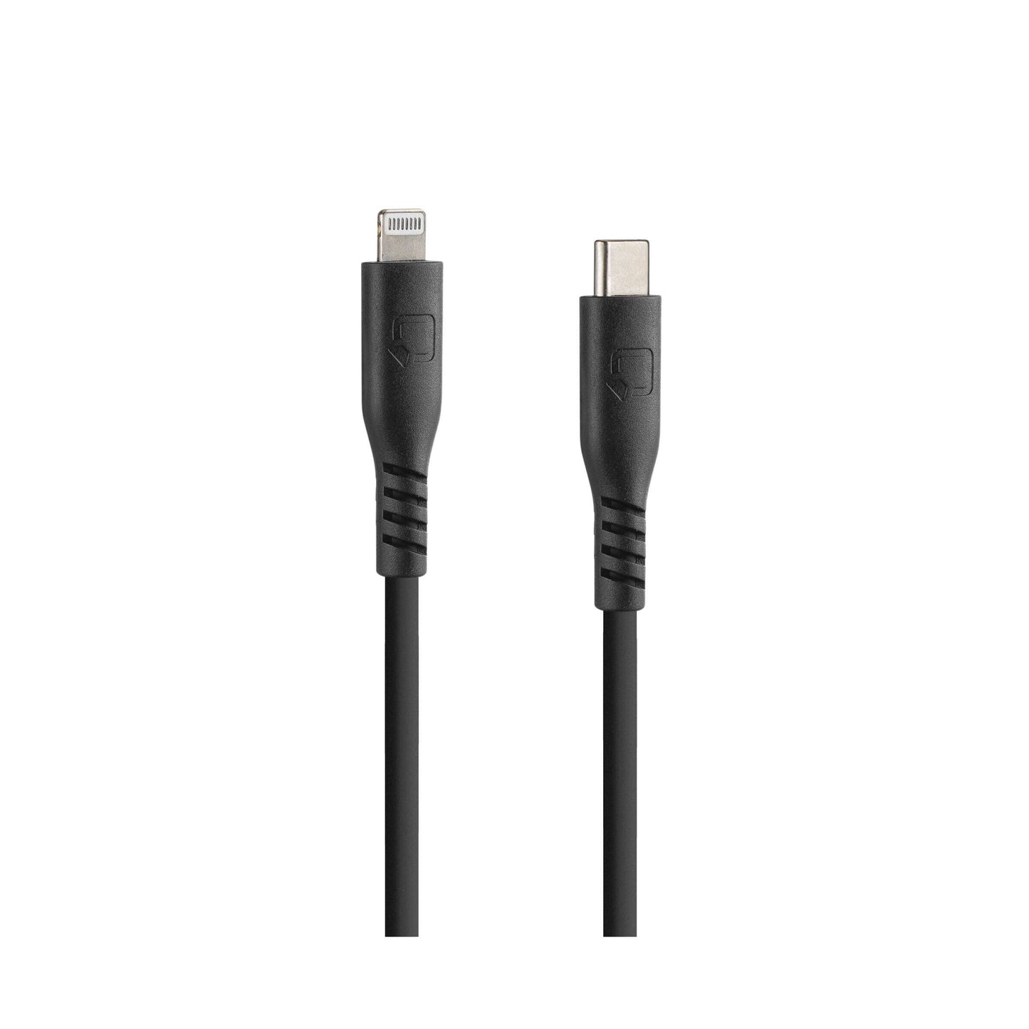 Cable de silicio optiline USB Tipo C> Apple 8 Pin - 150 cm