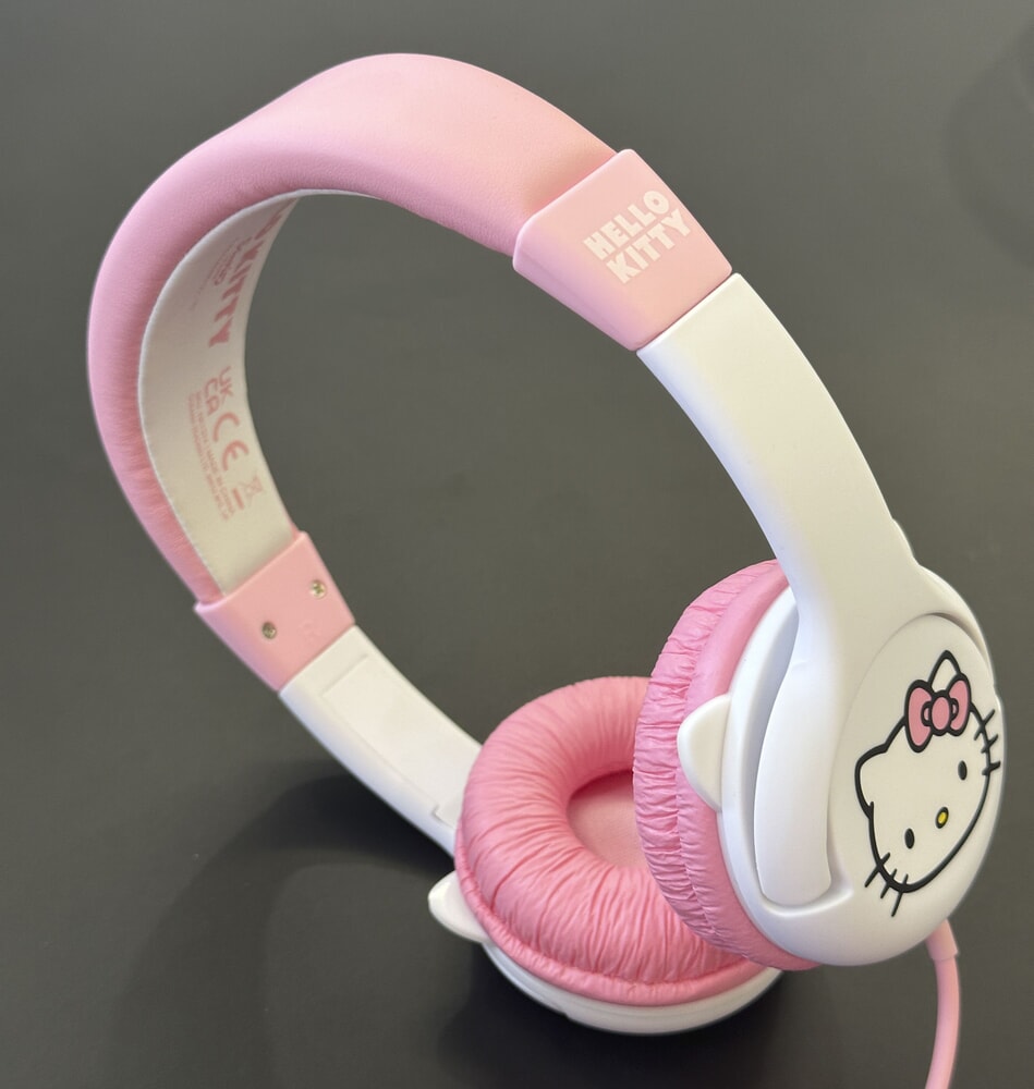 Otl technologies auriculares clásicos con orejas hello kitty (hk1374)