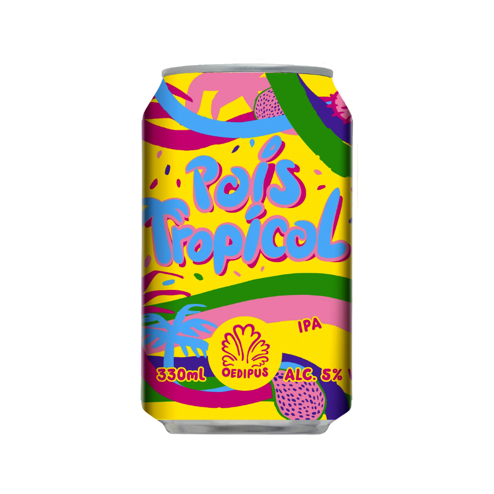 Edipo pais tropical lata (12x 33 cl)