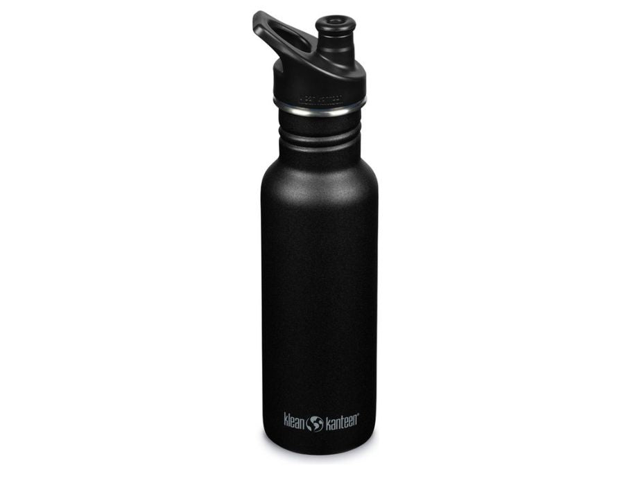 KLEAN KANTEEN POTTURA DELLA POTTURA STRUGE STRUTDOP 532 ML (18 once) Nero
