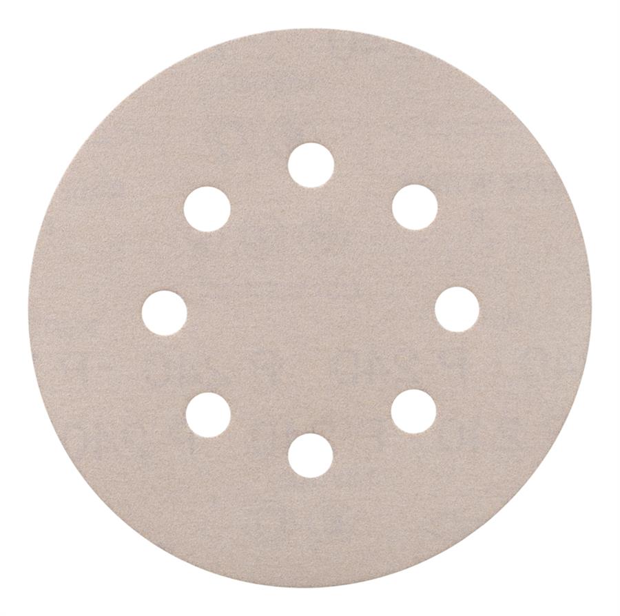 Disco de lijado Makita 125mm k240 velcro blanco (50uds)