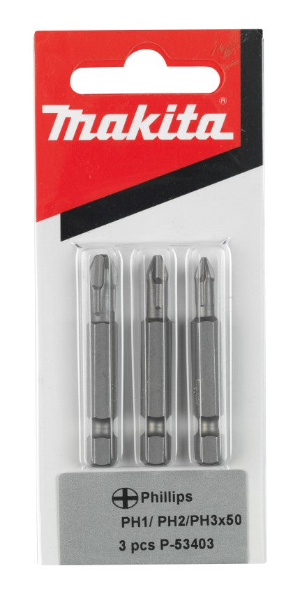Accessori Makita punta a vite ph1 2 3x50mm 1 4 - p-53403