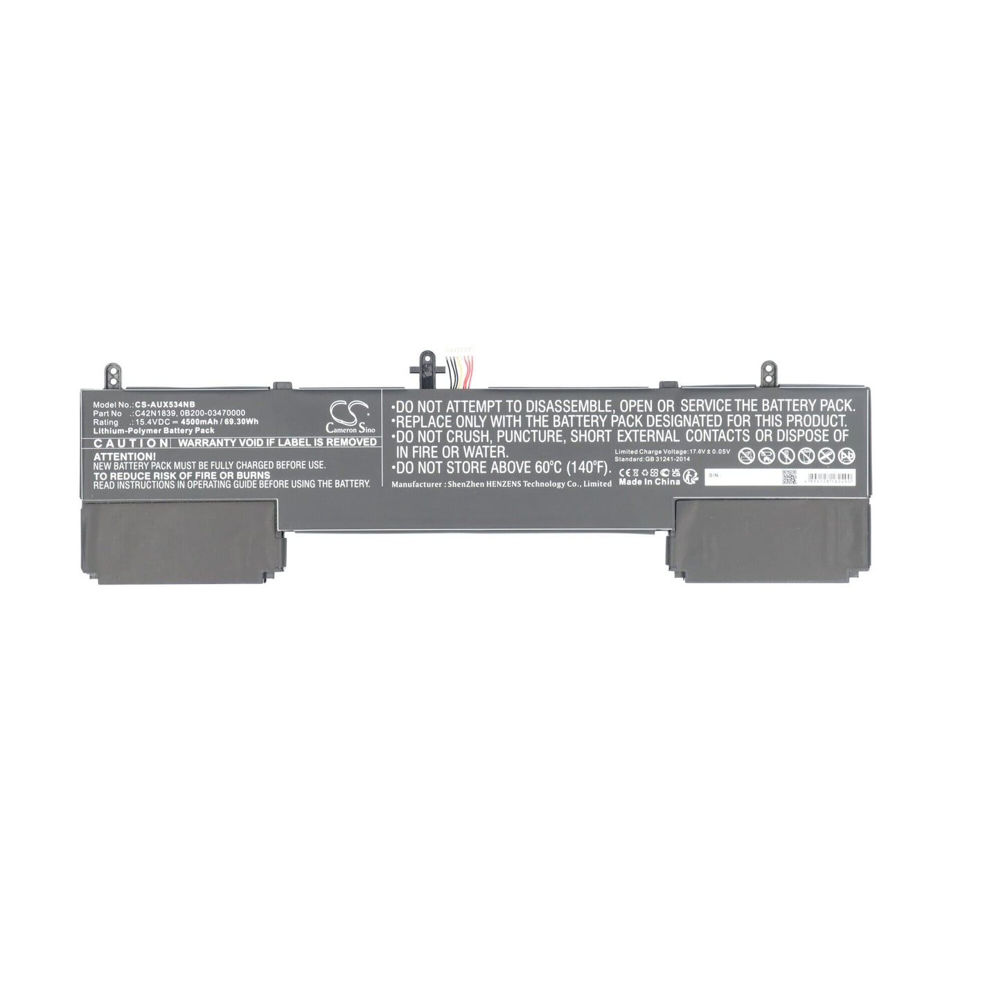 Batteria portatile 4500mAh