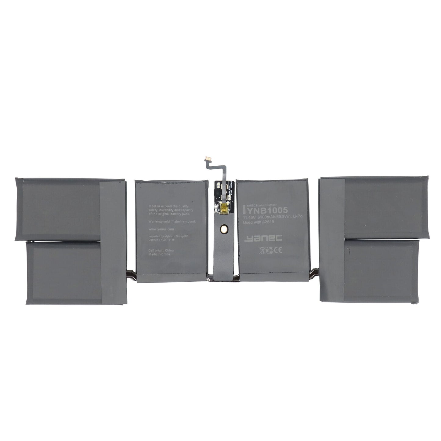 bateria macbook yanec 6100mah