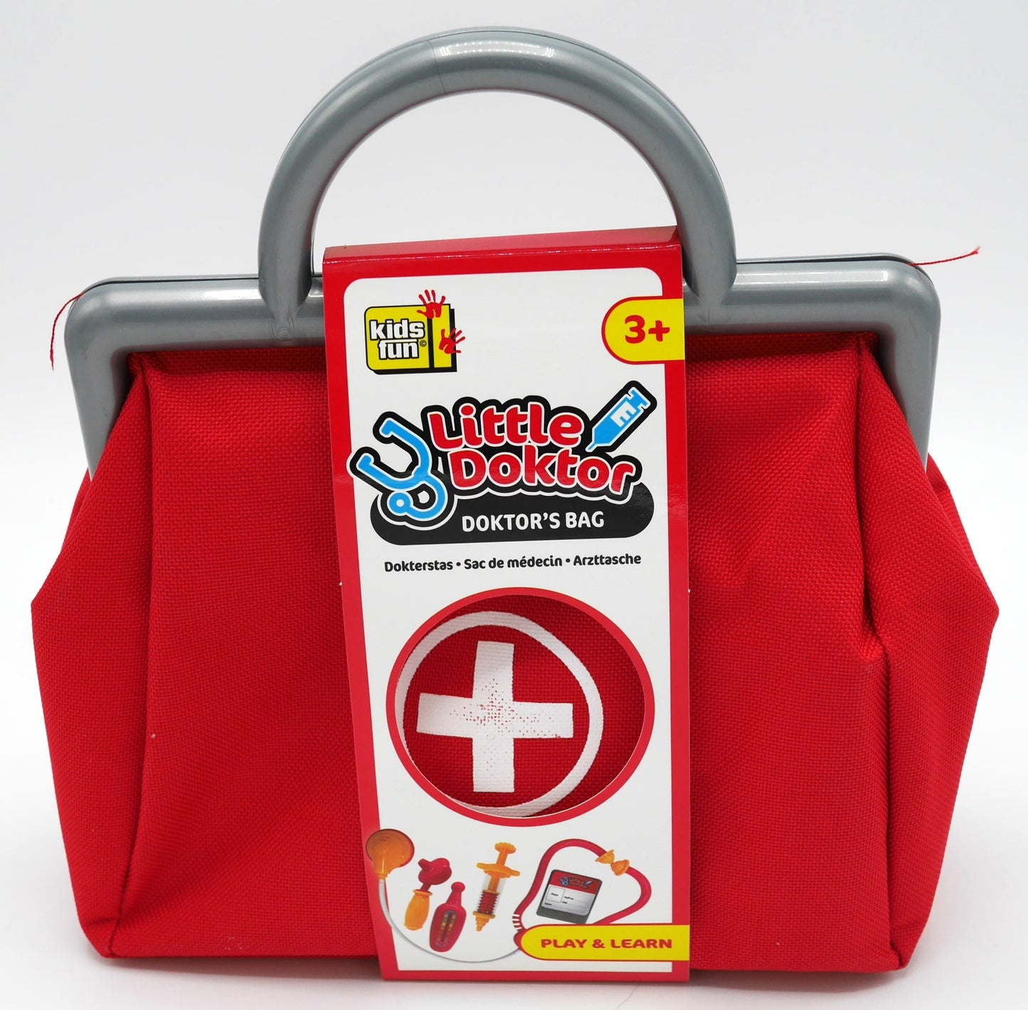 Bongerers Toy Doctors Bag 5 piezas, para llevar fácilmente con usted