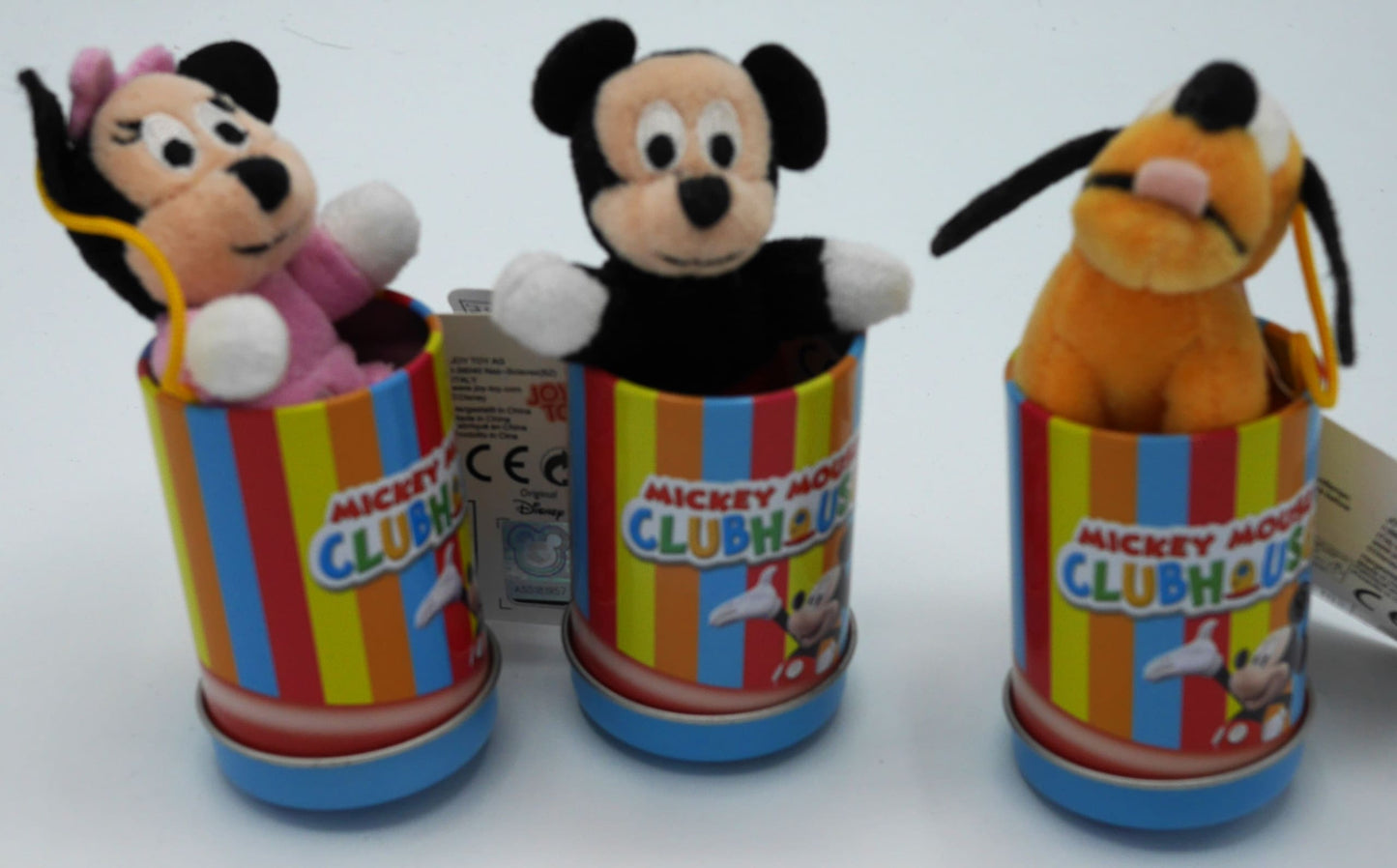 Disney Topolino, mouse Minnie e sciocco in lattina, alta 7 cm
