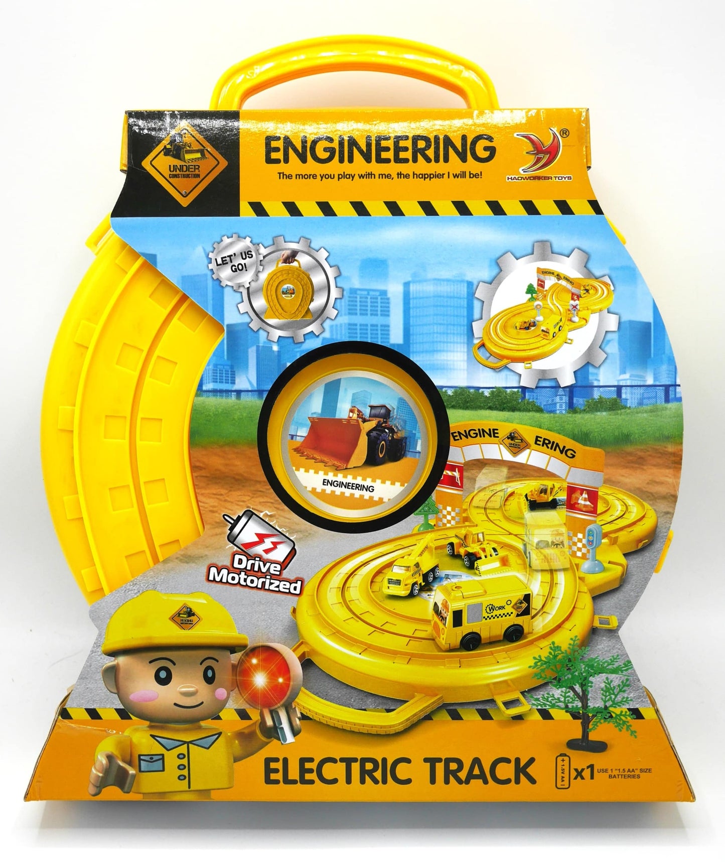 Traffico di lavoro della valigia di emergenza di Jonotoys, unità auto sulle batterie