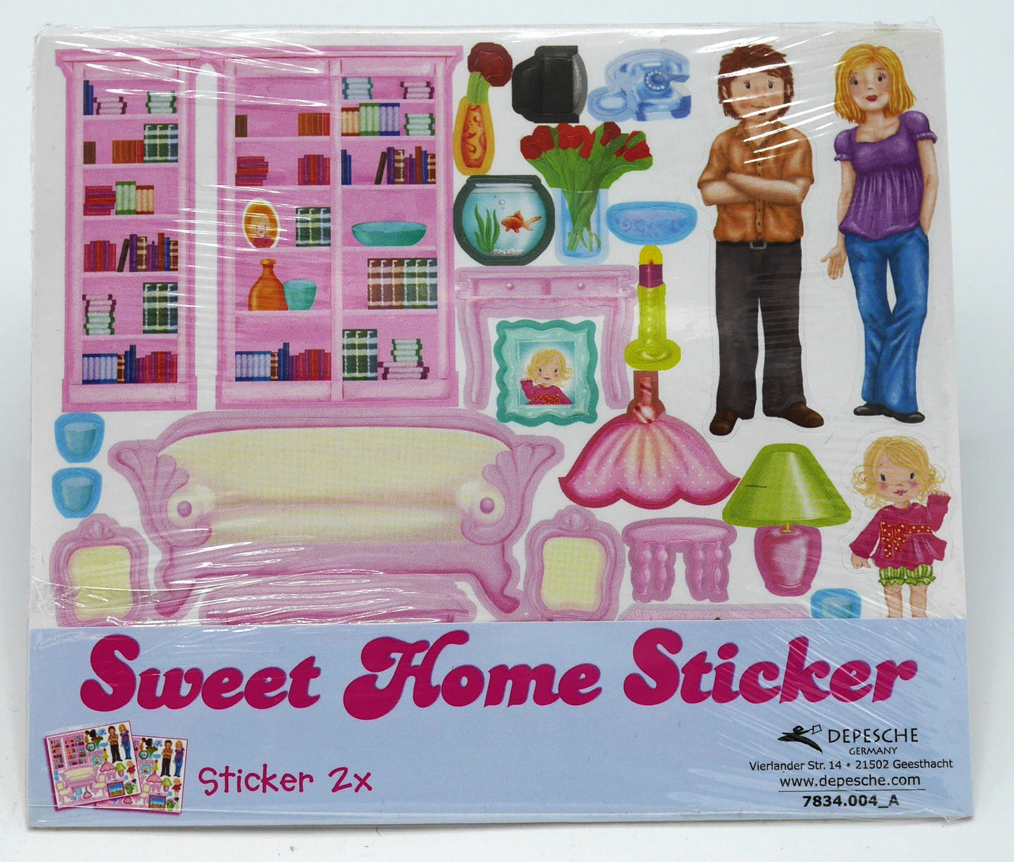 Dolci adesivi per la casa 2 fogli SW10438