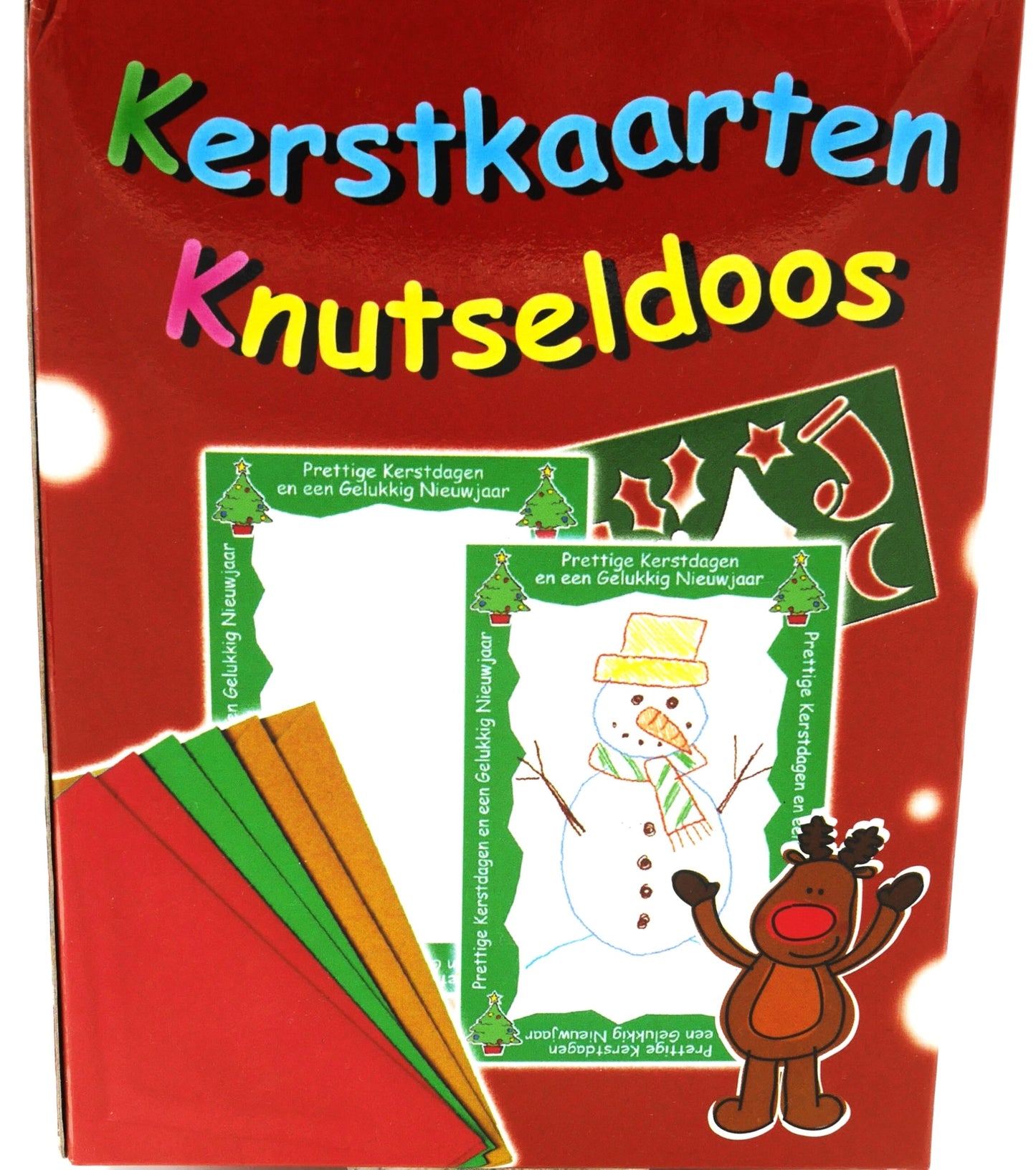 Caja de manualidades de tarjetas de Navidad de Van der Doelen - Crea tu propia tarjeta de Navidad