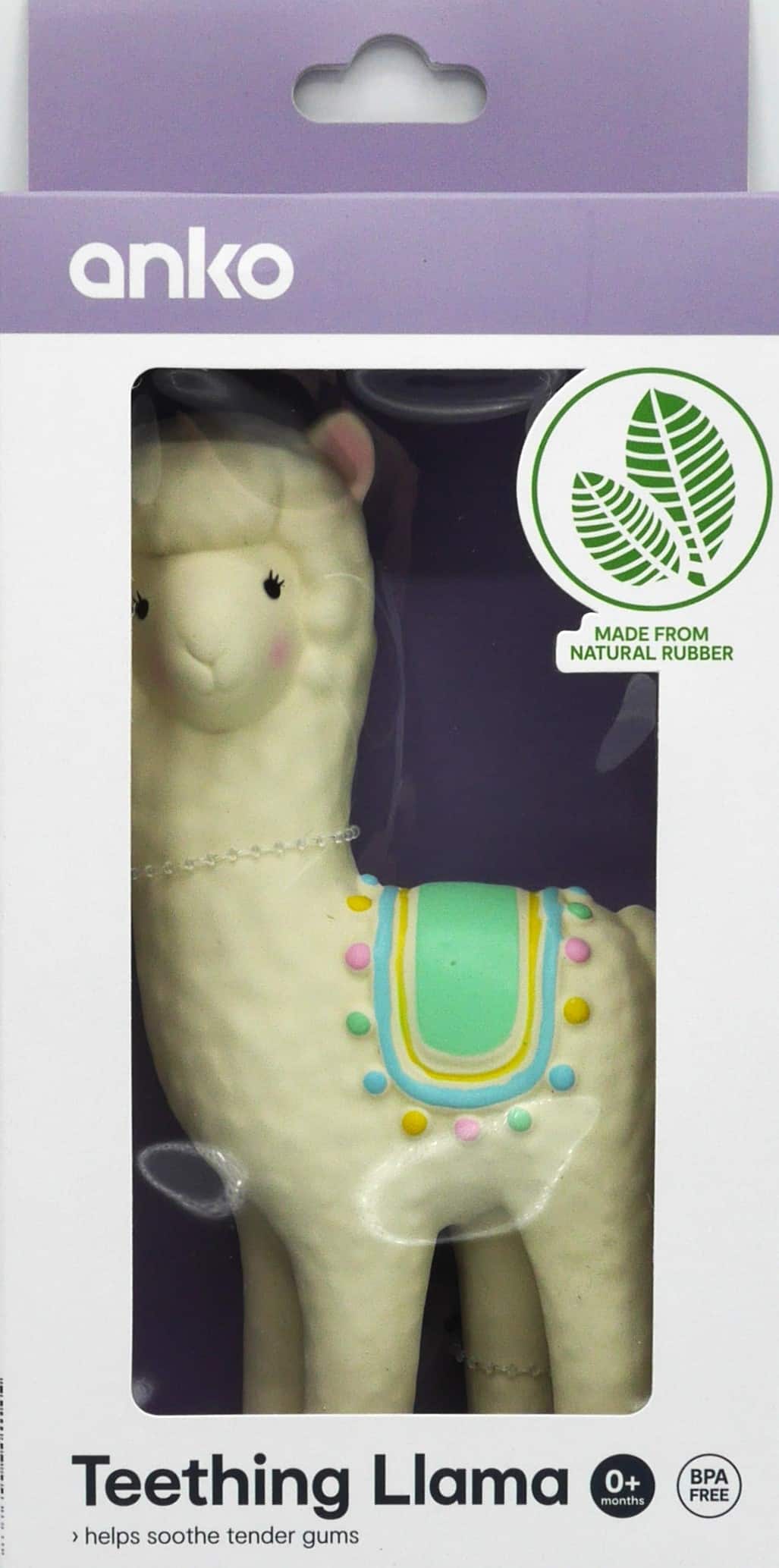 Figura il morso di lama per ammorbidire le gengive del bambino.