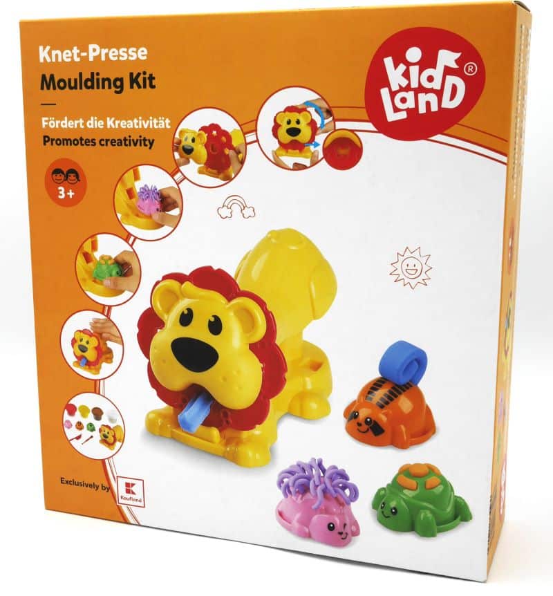 Clay di pasta set con un leone come gli argilla