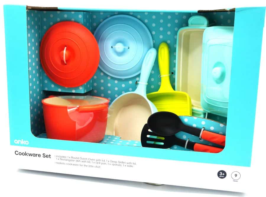 Playgo Cooking Set con varios atributos de 9 piezas.
