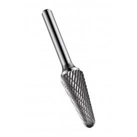 Dormer burr hm (l) a forma di cono rotondo