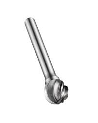 Fresa abuhardillada hm (d) forma de bola