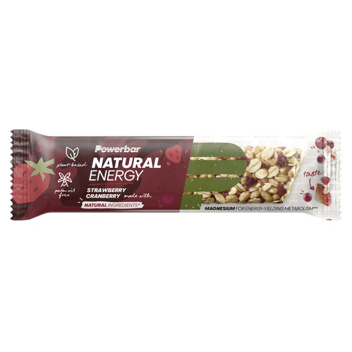 Cereali energetici naturali Powerbar (18 x 40gr) - mirtillo rosso fragola