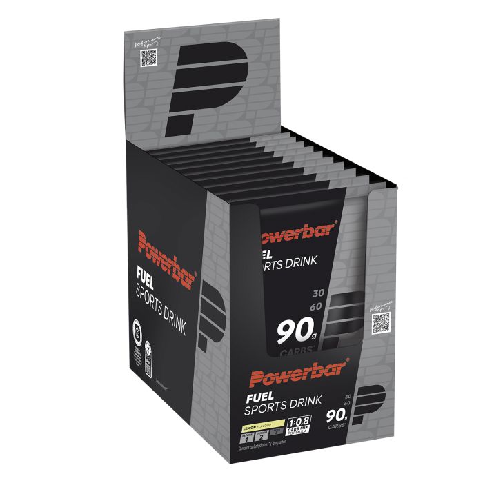 Bebida deportiva Powerbar Fuel 90 (10 x 94 g) - limón