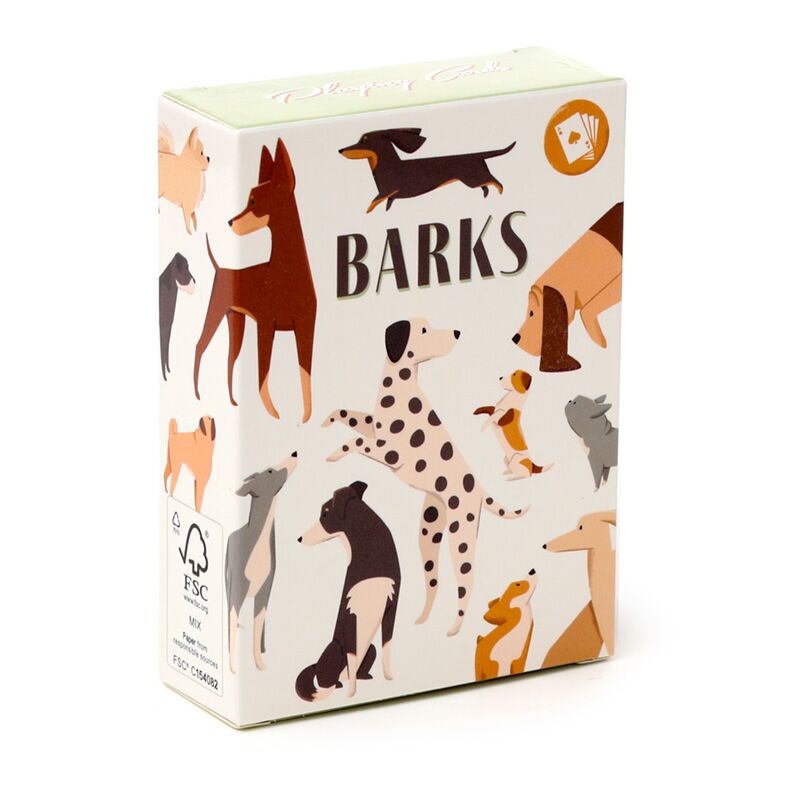 Barks Dog Play Card Card Game
