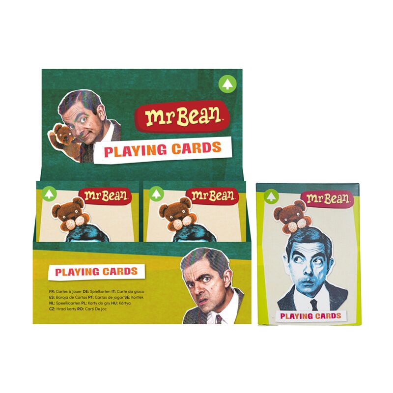 Juego de cartas Mr. Bean con Teddy