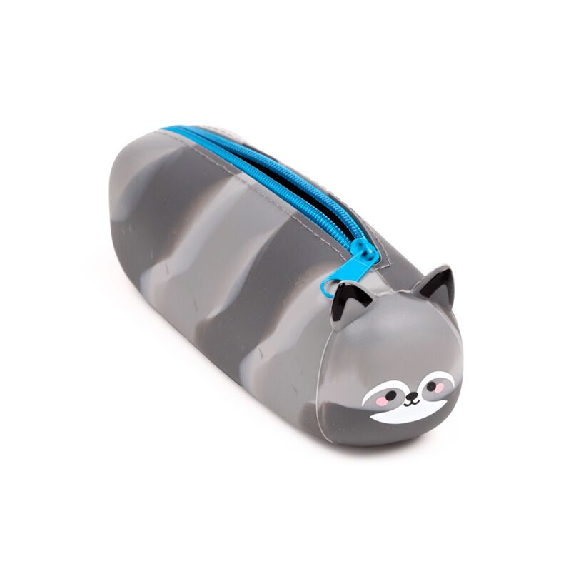 Adoramals estuche de silicona romy el mapache