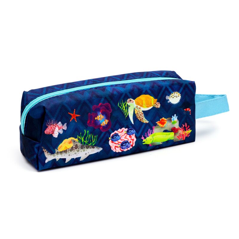 Marine Kingdom Oxford Fabric Lápiz Tuise