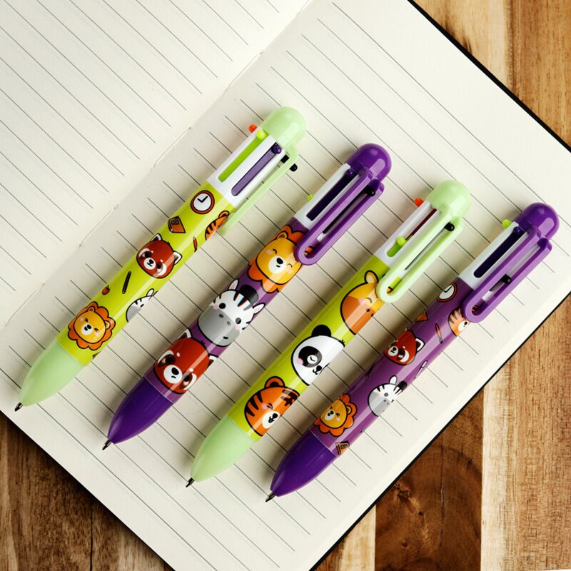 Adoramals Animali selvatici più colori Pen (6 colori)